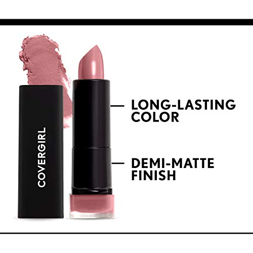 COVERGIRL Exhibitionist Lipstick Demi-Matte, Worthy 450, 0.123 Ounce