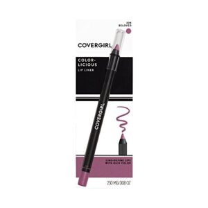 covergirl colorlicious lip perfection lip liner beloved 225, .04 oz (packaging may vary)