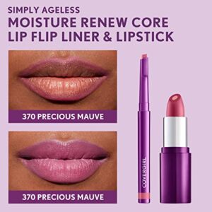 COVERGIRL Simply Ageless Lip Flip Liner, Precious Mauve, Pack of 1