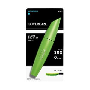 COVERGIRL Clump Crusher by LashBlast Water Resistant Mascara Black 0.44 Fl Oz (Pack of 1) (13.1 ml) (Packaging may vary)