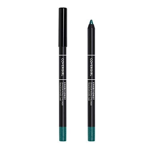 COVERGIRL Exhibitionist 24-Hour Kohl Eyeliner, Emerald Metallic, 0.04 oz