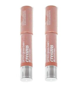covergirl colorlicious caramel cream jumbo lip gloss balm creams — 2 per case.