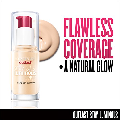 COVERGIRL Outlast Stay Luminous Foundation Classic Ivory 810, 1 oz (packaging may vary)