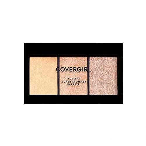 COVERGIRL Super Stunner Highlight Palette, It's Lit 500, 0.22 Ounce