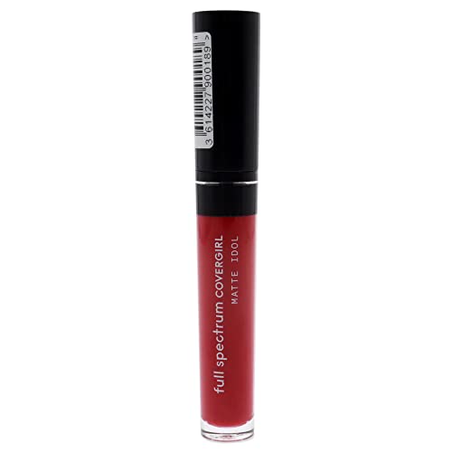 COVERGIRL Matte Idol Liquid Lipstick, Tyrant, 1 Ounce