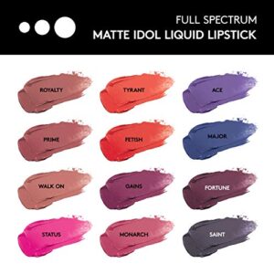 COVERGIRL Matte Idol Liquid Lipstick, Tyrant, 1 Ounce