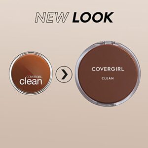 COVERGIRL Clean Pressed Powder, Warm Beige