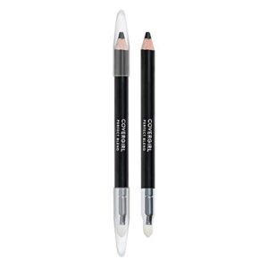 COVERGIRL Perfect Blend Eyeliner Pencil, Basic Black, Eyeliner Pencil with Blending Tip For Precise or Smudged Look, 1 Count