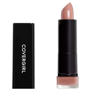 covergirl exhibitionist lipstick cream, caramel kiss 240, lipstick tube 0.123 oz (3.5 g)