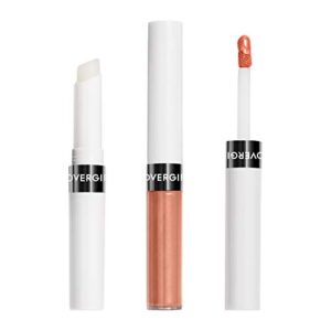 covergirl outlast all-day lip color with moisturizing topcoat, new neutrals shade collection, porcelain, pack of 1