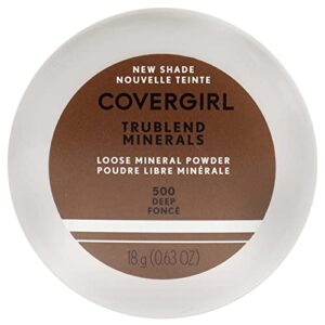 covergirl trublend loose mineral powder, deep