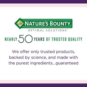 Nature's Bounty Optimal Solutions Advanced Hair, Skin & Nails Gummies, Strawberry, 200 Count