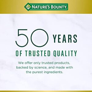 Nature’s Bounty Vitamin C + Rose Hips, Immune Support, 1000mg, Coated Caplets, 100 Ct