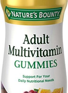 Nature's Bounty Adult Multivitamin, Vitamin Supplement, Daily Nutritional Needs, Fruit Flavor, 75 Count