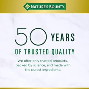 Nature’s Bounty Calcium 1200 mg With Vitamin D3, Bone Health & Immune Support, 1000 IU, 220 Softgels