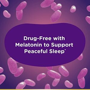 Nature’s Bounty Kids Melatonin Jelly Beans for Sleep Support, Berry Flavor.5 mg Melatonin, 80 Ct