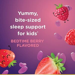 Nature’s Bounty Kids Melatonin Jelly Beans for Sleep Support, Berry Flavor.5 mg Melatonin, 80 Ct