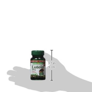 Nature's Bounty Lutein Pills, Eye Health Supplements and Vitamins, Support Vision Health, 20 mg, 40 Softgels