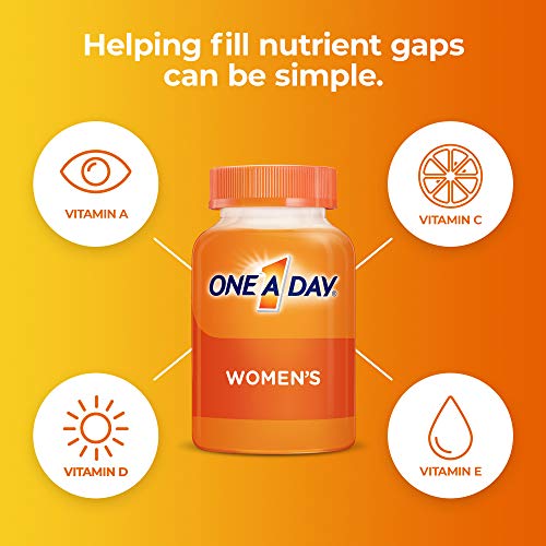 One A Day Women’s  Multivitamin Gummies, Supplement with Vitamin A, Vitamin C, Vitamin D, Vitamin E and Zinc for Immune Health Support*, Calcium & more, 80 count