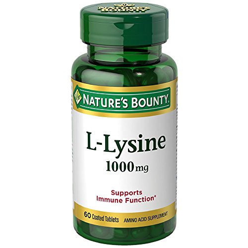 Nature's Bounty L-Lysine - 1000 mg - 60 Tablets