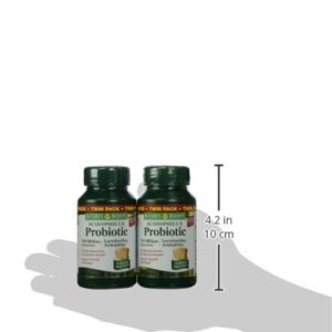 Nature's Bounty Probiotic Acidophilus Tablet, 100 Count (Pack of 2)