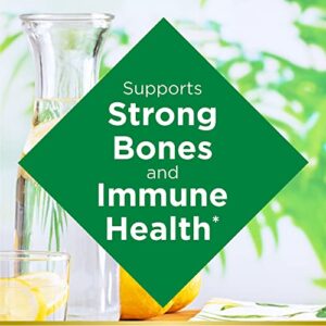 Nature’s Bounty Vitamin D3, Immune Support, 125 mcg (5000iu), Rapid Release Softgels, 240 Ct