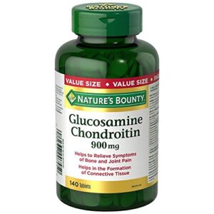 nature’s bounty glucosamine chondroitin 900mg, 140 count