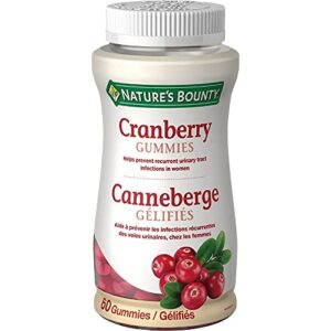 Nature's Bounty Cranberry Gummies, 60's