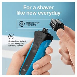 Braun Electric Razor for Men, Series 3 310s Electric Foil Shaver, Rechargeable, Wet & Dry