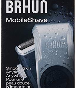 Braun Electric Razor for Men, M90 Mobile Electric Shaver, Precision Trimmer, Washable