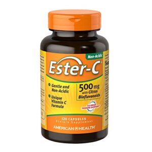 ester-c® 500 mg with citrus bioflavonoids capsules 120
