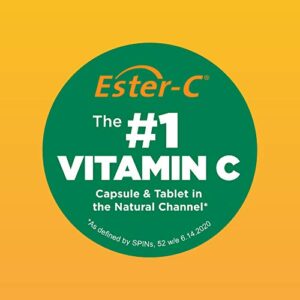 American Health Ester-C 500 mg with Citrus Bioflavonoids Capsules, 300 Count