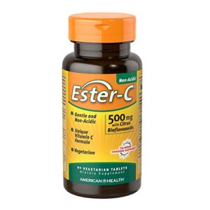 ester-c® 500 mg with citrus bioflavonoids veg. tablets 90