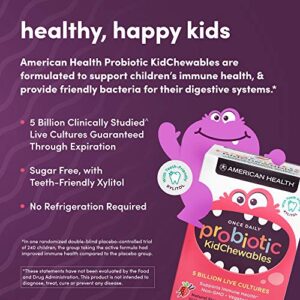 AMERICAN HEALTH Probiotic Kid Chewables, 30 Count