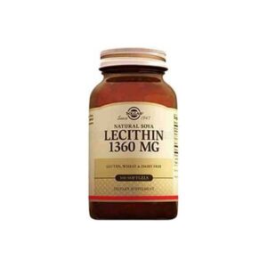 solgar – lecithin 1360 mg. – 100 softgels