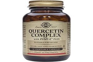 solgar – quercetin complex with ester-c plus, 50 vegetable capsules