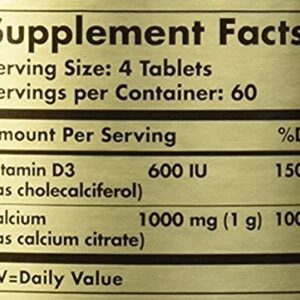 Solgar - Calcium Citrate With Vitamin D