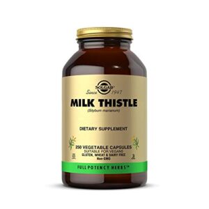 Solgar - Full Potency Milk Thistle, 250 Vegetable Capsules