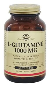 l-glutamine, 1000 mg, 60 tabs by solgar (pack of 3)