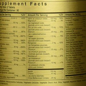 SOLGAR Formula VM-2000 Tablets Multinutrient System, 180 Count