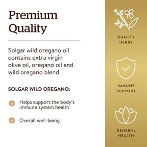 Solgar, Wild Oregano Oil, 60 Softgels