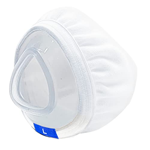 resplabs CPAP Mask Liners - Compatible with Philips Respironics Wisp Nasal Masks, Large - Reusable, Washable Cushion Covers - 4 Liner Pack