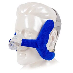 resplabs cpap strap covers – compatible with the philips respironics wisp mask headgear or resmed n20-2 pack