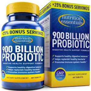 𝗪𝗜𝗡𝗡𝗘𝗥 probiotics for women and men – with natural lactase enzyme and prebiotic for digestive health – 62% more stable probiotic for gut health support – usa made vegan probiotics formula blend