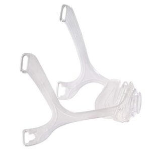 wisp nasal mask without headgear, clear frame, x-large
