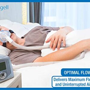 Slim CPAP Tubing by Snugell™ | 6-Foot Universal Premium Slim CPAP Tube | Compatible with all major CPAP Machines