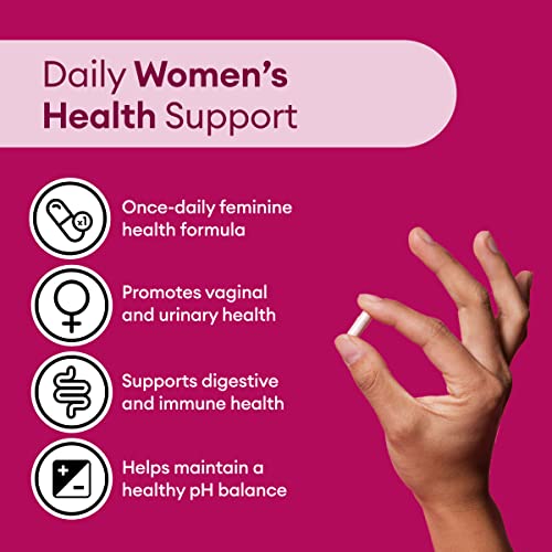 Prebiotics & Probiotics for Women - Science Backed ProCran - Organic Prebiotics, 50 Billion CFU, D-Mannose & Cranberry for Digestive, Immune, Feminine Health, Soy & Dairy Free, 60 Vegan Capsules