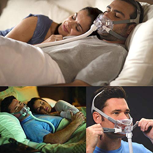 Replacement Headgear for Amara View CPAP M.Ask with Durable Velcro, Philips Respironics Headgear Strap Standard Size by TOMOON