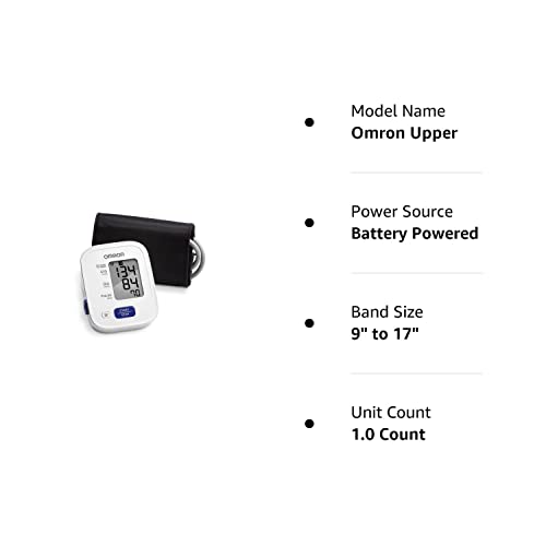 Omron Upper Arm Blood Pressure Monitor, 3 Series