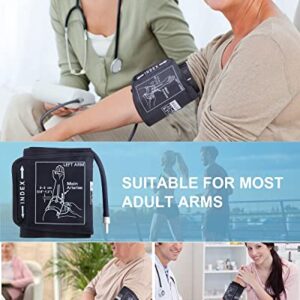 Blood Pressure Cuff, Compatible with Omron BP Extra Replacement Cuff, Applicable for 8.7”-16.5” Inches (22-42CM) Big Arm, Adult Large BP Cuff